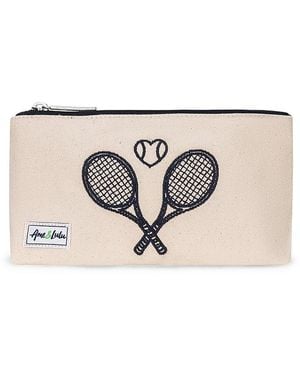 Ame & Lulu Brush It Off Cosmetic Case - Natural