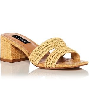 Aqua Calli Sandals - Natural