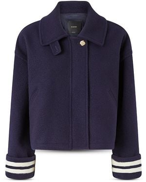 Pinko Ciambella Coat - Blue