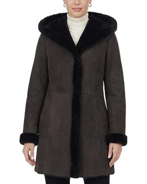Gorski Merino Shearling Lamb Parka - Black