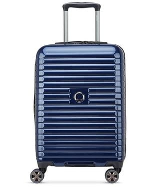 Delsey Paris Delsey Cruise 3.0 Carry On Expandable Spinner Suitcase - Blue