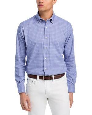 Peter Millar Stowe Crown Lite Cotton Stretch Sport Shirt - Blue