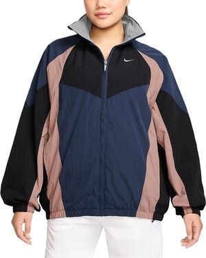 Nike Street Oversized Track Jacket - Blue