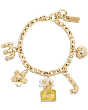 Marc Jacobs Daisy Charm Bracelet - Metallic