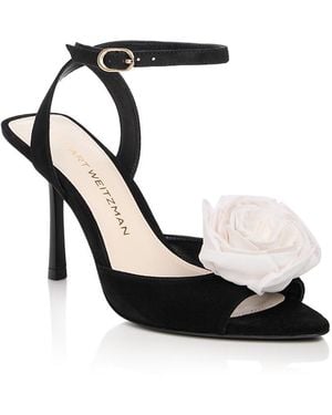 Stuart Weitzman Paloma 85 Sandals - Black