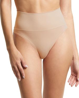 Hanky Panky Body Mid Rise Thong - Natural