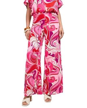 Trina Turk Long Weekend Pant - Red