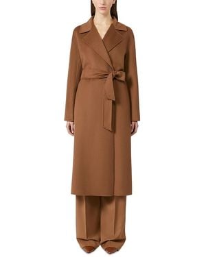 Max Mara Cles Robe Coat - Brown