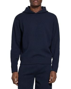 Theory Relaxed Hoodie Light Bilen - Blue