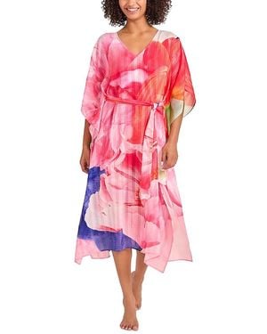 Tommy Bahama Artist Series Dress Swim Cover-Up - Red
