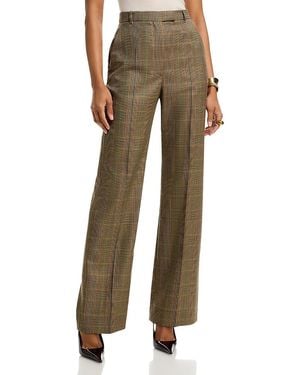 McQueen Country Check Pants - Natural