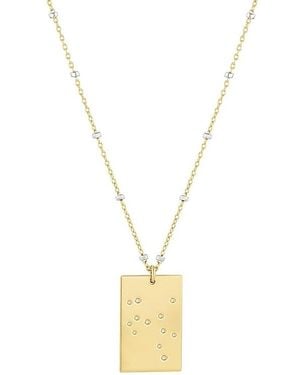 SET & STONES Zodiac Constellation Necklace - Metallic