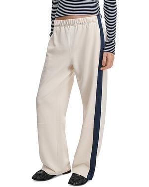 Rag & Bone The Everyday Terry Cotton Seamed Track Pants - White