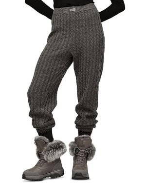 UGG Lorelai Cable Knit Pants - Black