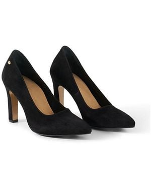 Stinaa.j Stinaa. J Jackie Orthopedic Suede Pumps - Black