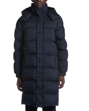 Moncler Hanoverian Long Parka - Blue