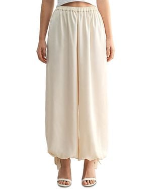 Luvee Mable Balloon Pants - Natural