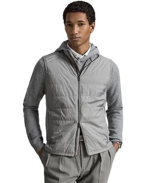 Polo Ralph Lauren Hybrid Full Zip Vest - Gray