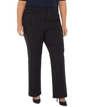 Liverpool Los Angeles Plus Holly Welt Pocket Pants - Black