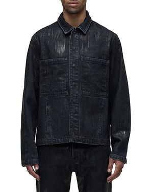 Hudson Jeans Denim Worker Jacket - Black