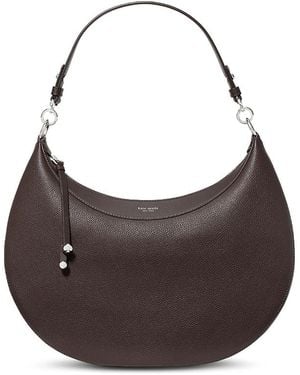 Kate Spade Liv Large Leather Shoulder Bag - Brown