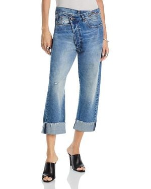 R13 Crossover Jeans - Blue