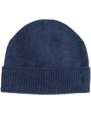 Polo Ralph Lauren Signature Cashmere Blend Cuff Hat - Blue