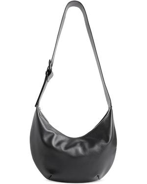 Whistles Sia Curved Crossbody - Black
