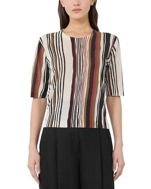 Max Mara Mstago Cotton Blend Sweater - Black