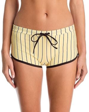 STAUD Niguel Swim Shorts - Natural