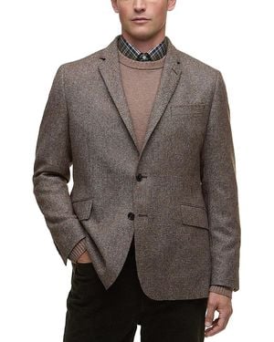 Barbour Godfrey Moons Shetland Slim Fit Blazer - Grey