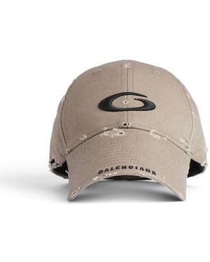 Balenciaga Sports Loop Icon Cargo Cap - Natural
