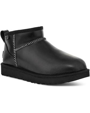 UGG Classic Evolution Ultra Mini Boots - Black