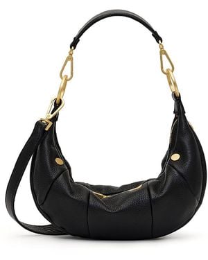 Hammitt Erica Small Leather Baguette Bag - Black