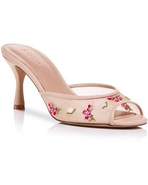Aqua Sjil Pumps - Pink