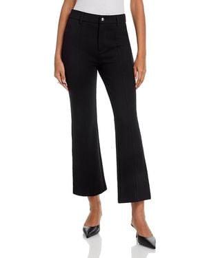PAIGE Nixie Cropped Bootcut Pants - Black