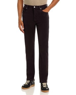 FRAME Modern Straight Fit Brushed Twill 32.5 Jeans - Black