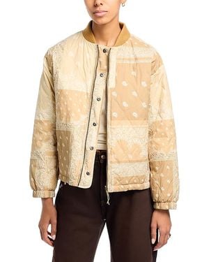 The Great The Reversible Puffer Jacket - Natural