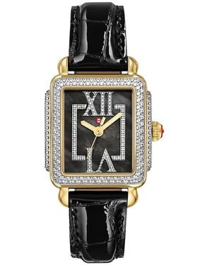 Michele Deco Madison Mid Watch, 29Mm X 31Mm - White