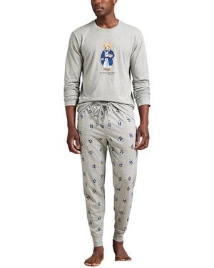 Polo Ralph Lauren Polo Bear Sleep Set - Gray