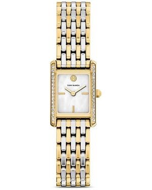 Tory Burch Small Eleanor Watch, 19Mm X 28Mm - Metallic