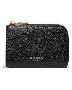 Kate Spade Mini Zip Card Case - Black