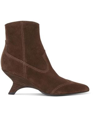 Jonathan Simkhai Shadow Western Boots - Brown