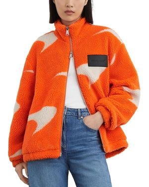 Reiss X Mclaren Speedmark Jacket - Orange