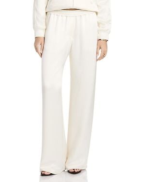 CASABLANCA Satin Pants - White