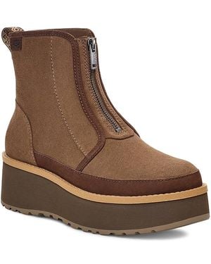 UGG Cityfunc Zip Boots - Brown