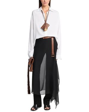 Michael Kors Veiled Slim Pants - White