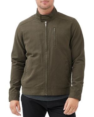 Rodd & Gunn Armitage Cotton Twill Harrington Jacket - Green