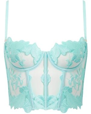 Bluebella Serenity Wired Bustier Island Paradise - Blue