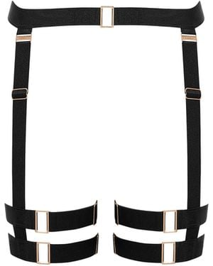 Bluebella Trinity Thigh Harness - Black